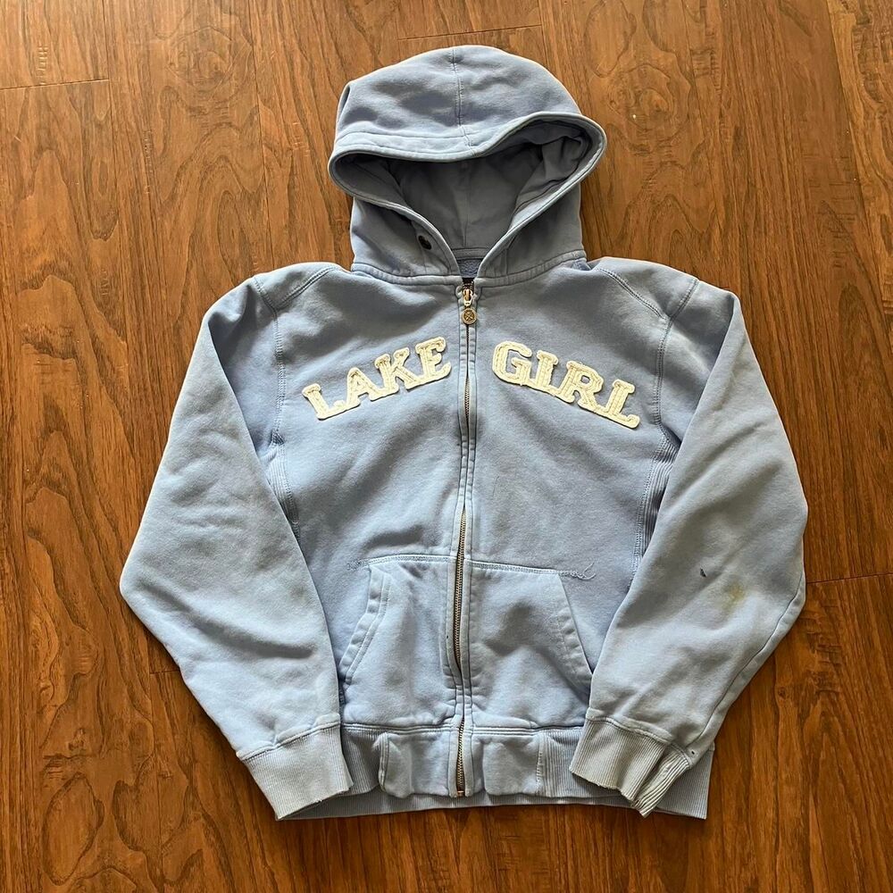 Lakeland-leather Women's Blue Hoodie